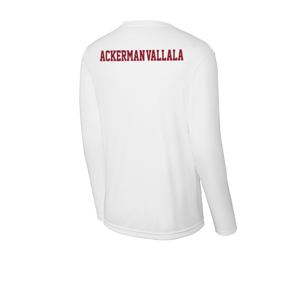 UMass - NCAA Women's Swimming & Diving : Diya Ackerman-Vallala - Activewear Long Sleeve T-Shirt