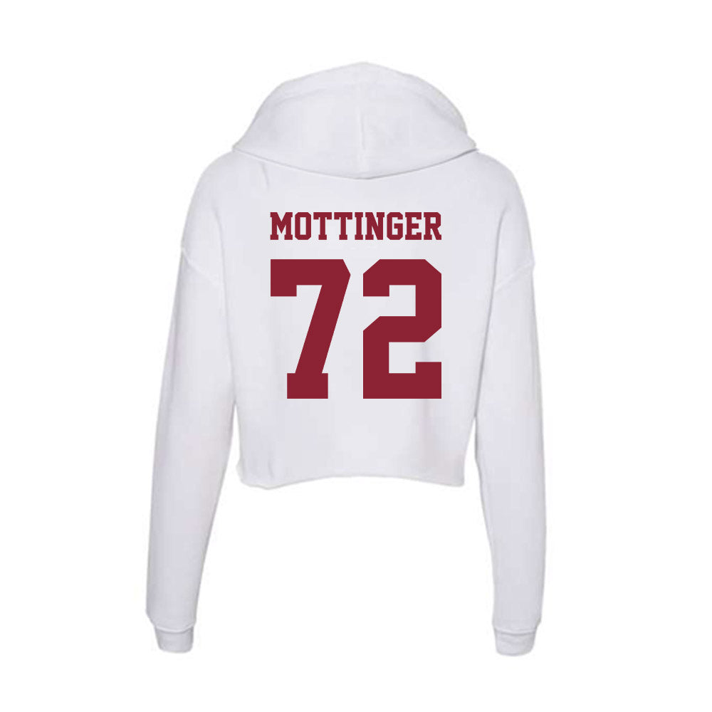  - NCAA Football : Ethan Mottinger - Women's Crop Fleece Hoodie-1