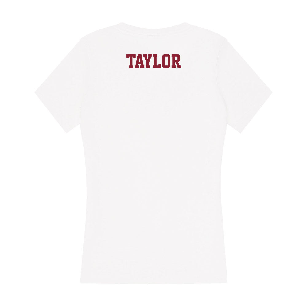 UMass - NCAA Women's Track & Field : Chloe Taylor - Women's V-Neck T-Shirt-1