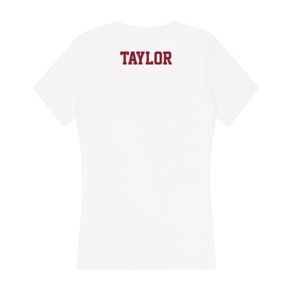 UMass - NCAA Women's Track & Field : Chloe Taylor - Women's V-Neck T-Shirt-1