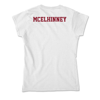 UMass - NCAA Women's Cross Country : Anna McElhinney - Soft Style Women’s T-Shirt-1