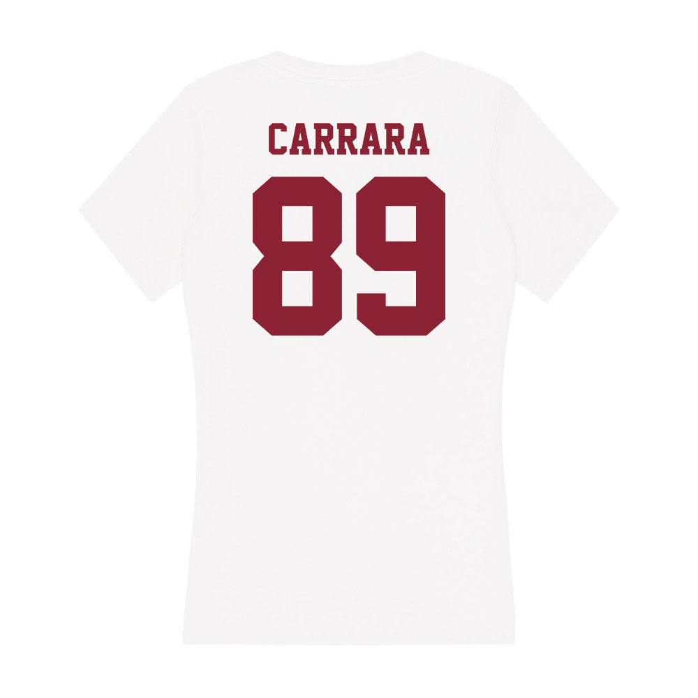 UMass - NCAA Football : Joe Carrara - Women's V-Neck T-Shirt-1