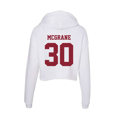  - NCAA Men's Soccer : Lance McGrane - Women's Crop Fleece Hoodie-1