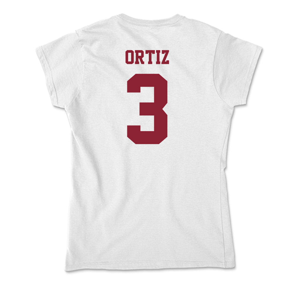 UMass - NCAA Football : Steven Ortiz - Soft Style Women’s T-Shirt-1