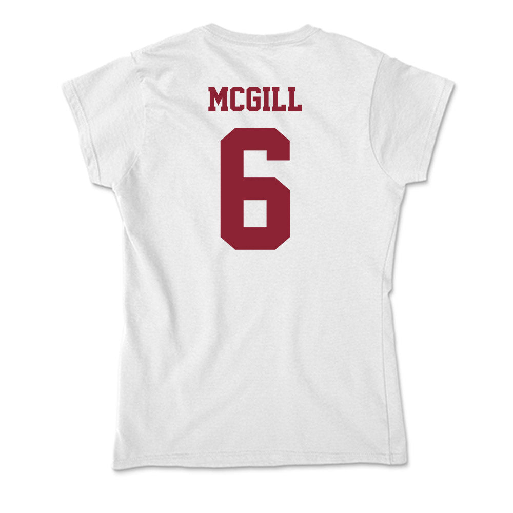 UMass - NCAA Football : Jeremiah McGill - Soft Style Women’s T-Shirt-1