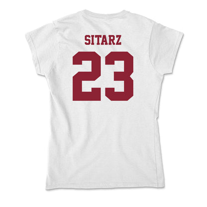 UMass - NCAA Baseball : Gavin Sitarz - Soft Style Women’s T-Shirt-1