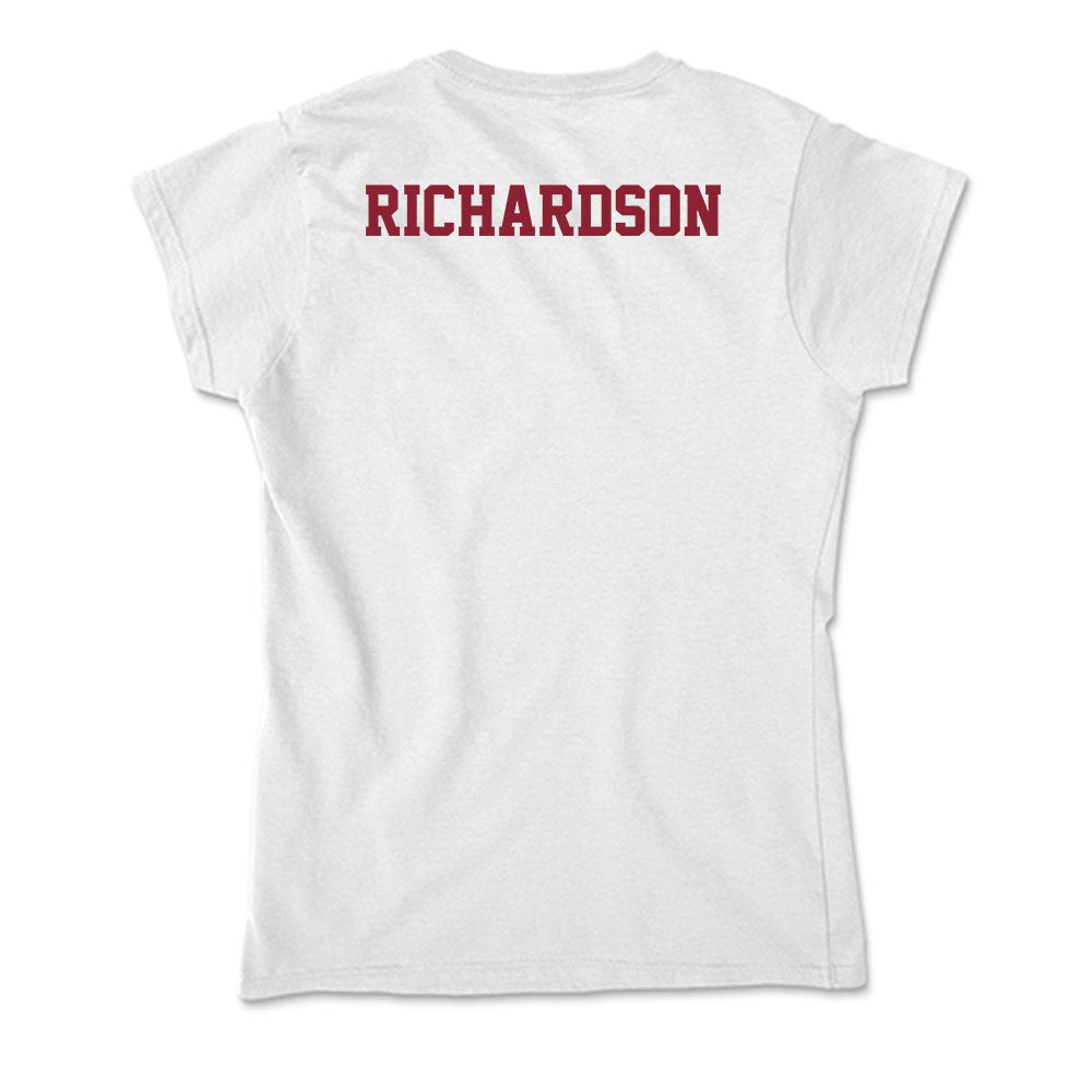 UMass - NCAA Women's Track & Field : Faith Richardson - Soft Style Women’s T-Shirt-1