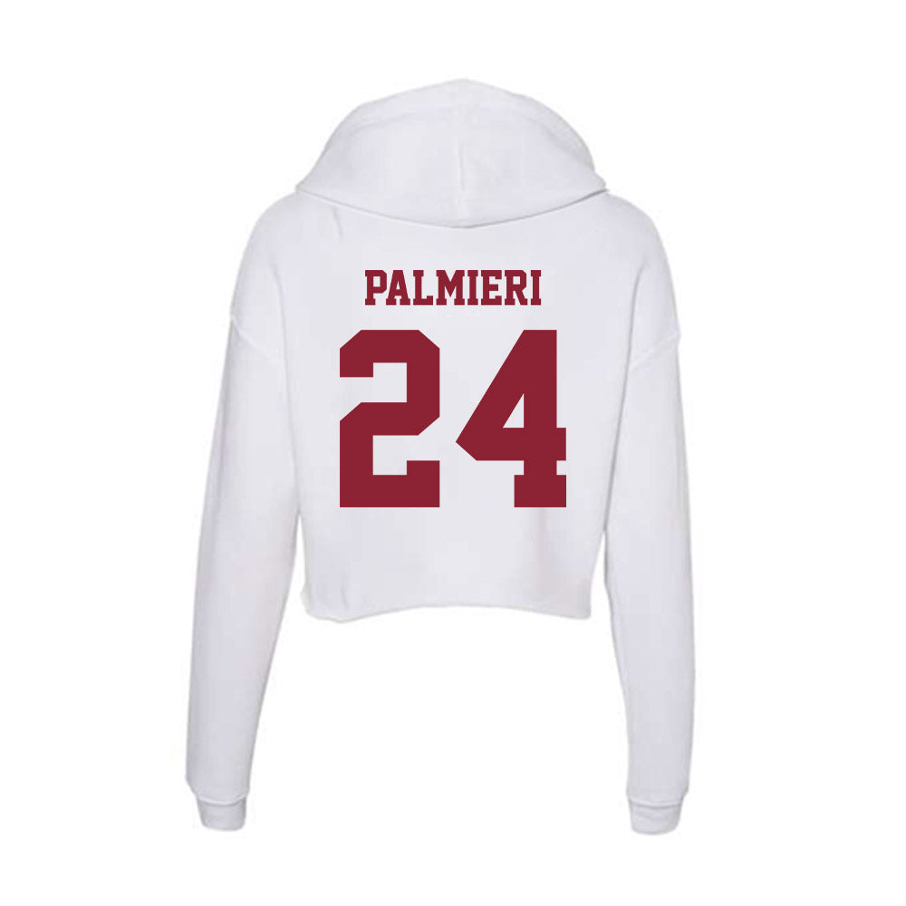  - NCAA Women's Basketball : Allie Palmieri - Women's Crop Fleece Hoodie-1