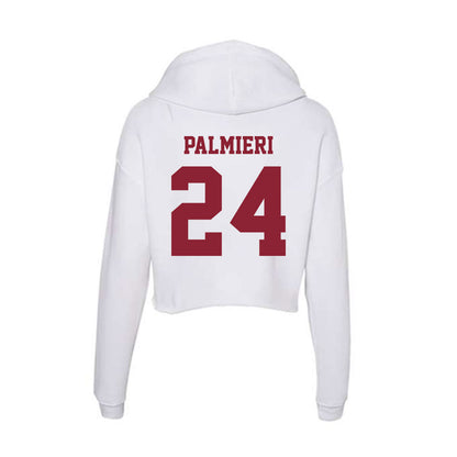  - NCAA Women's Basketball : Allie Palmieri - Women's Crop Fleece Hoodie-1
