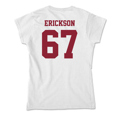 UMass - NCAA Football : Cole Erickson - Soft Style Women’s T-Shirt-1