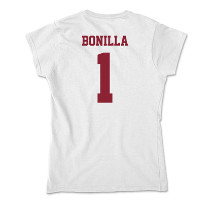 UMass - NCAA Women's Lacrosse : Jeilinne Bonilla - Soft Style Women’s T-Shirt-1