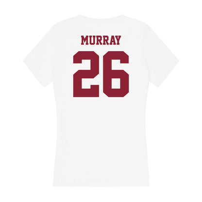 UMass - NCAA Men's Ice Hockey : Owen Murray - Women's V-Neck T-Shirt-1