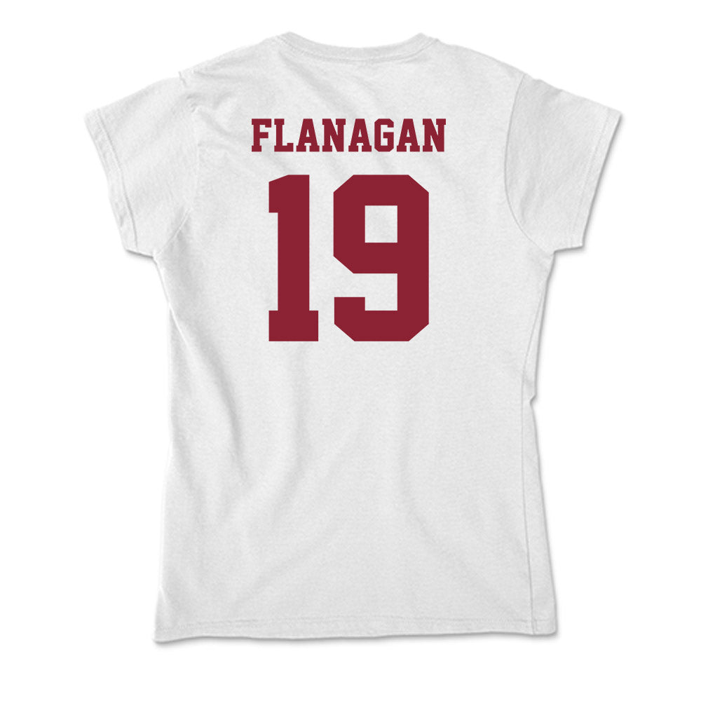 UMass - NCAA Women's Soccer : Sarah Flanagan - Soft Style Women’s T-Shirt-1