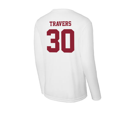 UMass - NCAA Men's Lacrosse : Robbie Travers - Activewear Long Sleeve T-Shirt