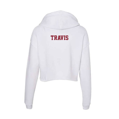  - NCAA Women's Track & Field : camryn Travis - Women's Crop Fleece Hoodie-1