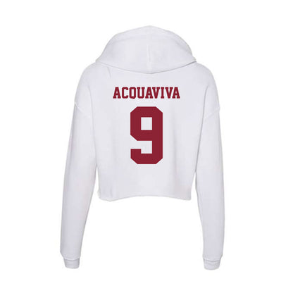  - NCAA Women's Field Hockey : Isabelle Acquaviva - Women's Crop Fleece Hoodie-1