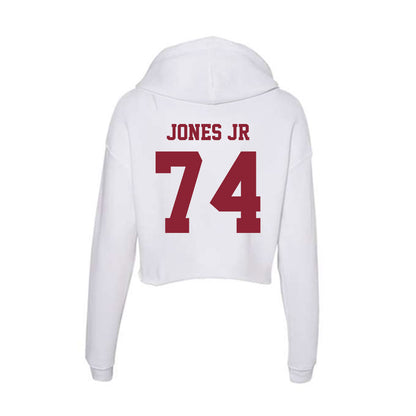  - NCAA Football : William Jones Jr - Women's Crop Fleece Hoodie-1