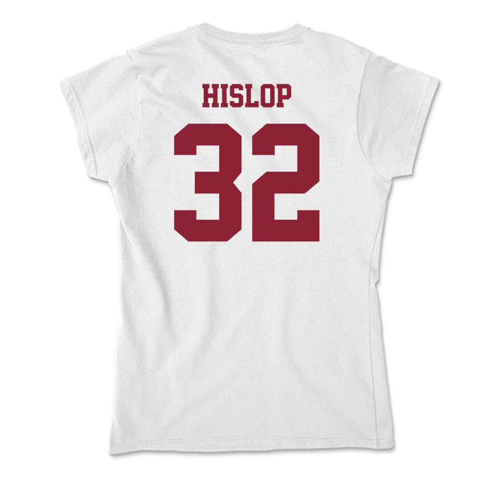 UMass - NCAA Women's Soccer : Nia Hislop - Soft Style Women’s T-Shirt-1