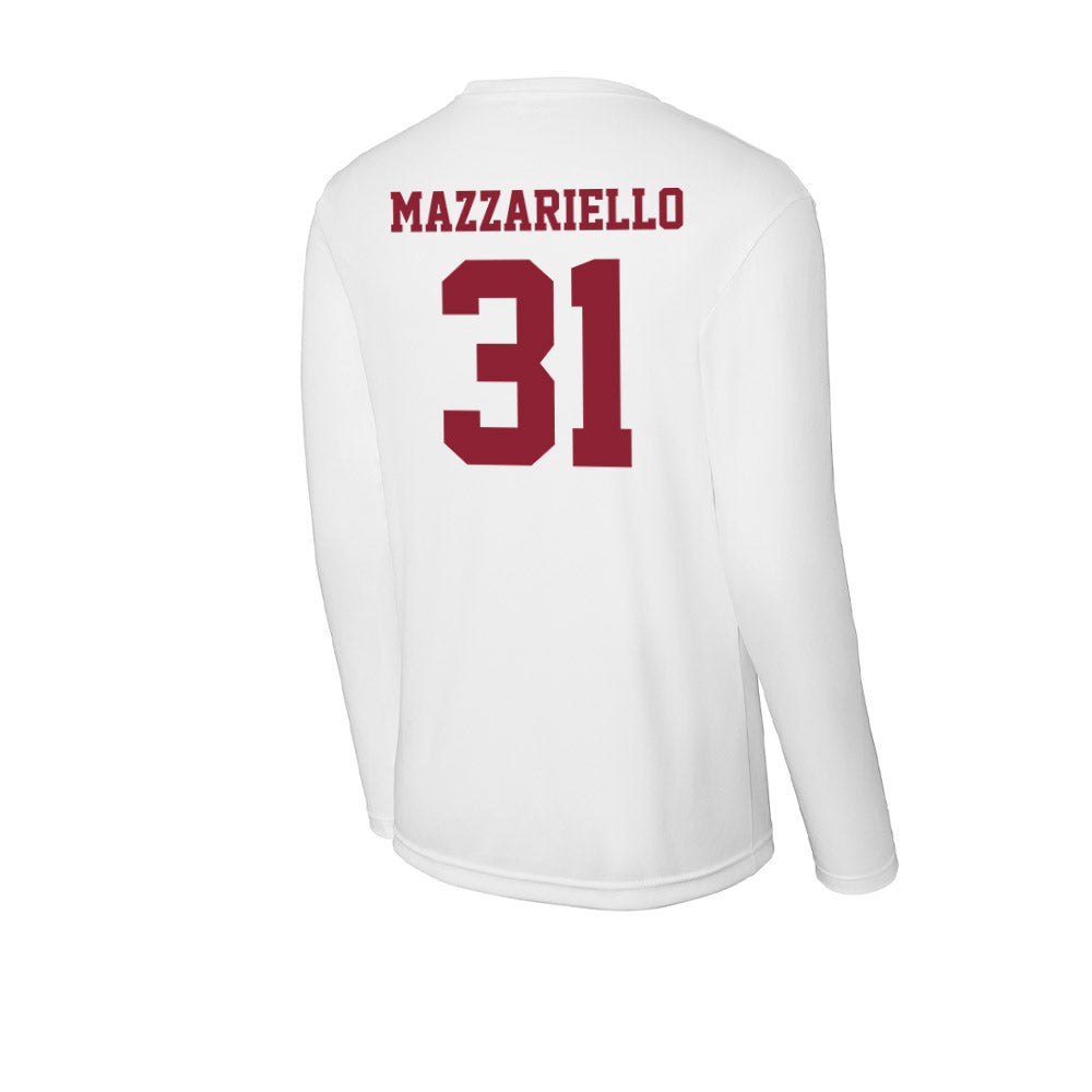 UMass - NCAA Men's Lacrosse : Ryan Mazzariello - Activewear Long Sleeve T-Shirt