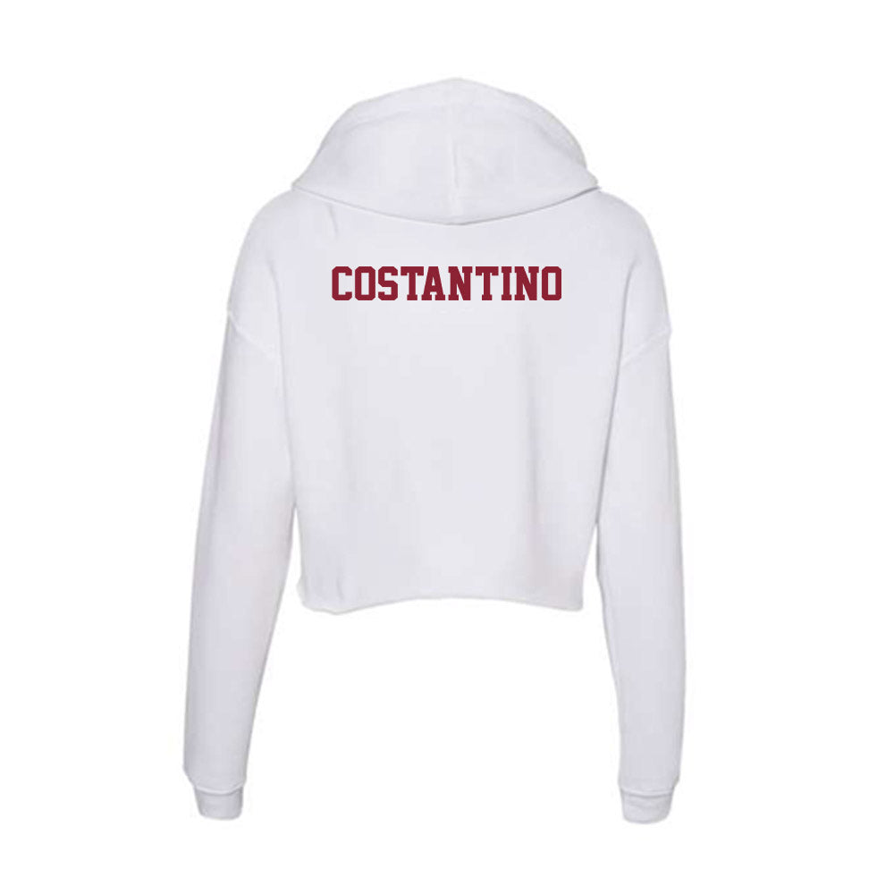  - NCAA Women's Track & Field : Alexandria Costantino - Women's Crop Fleece Hoodie-1