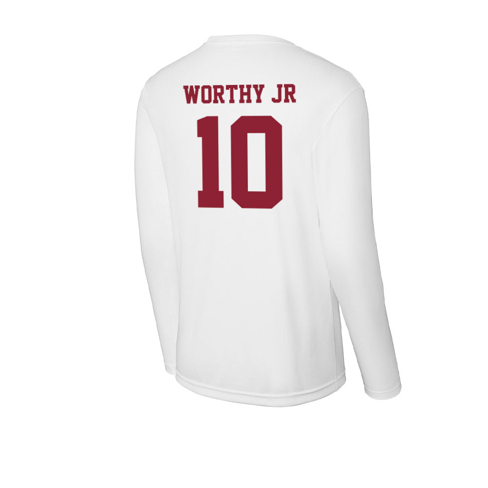 UMass - NCAA Men's Basketball : Marqui Worthy Jr - Activewear Long Sleeve T-Shirt