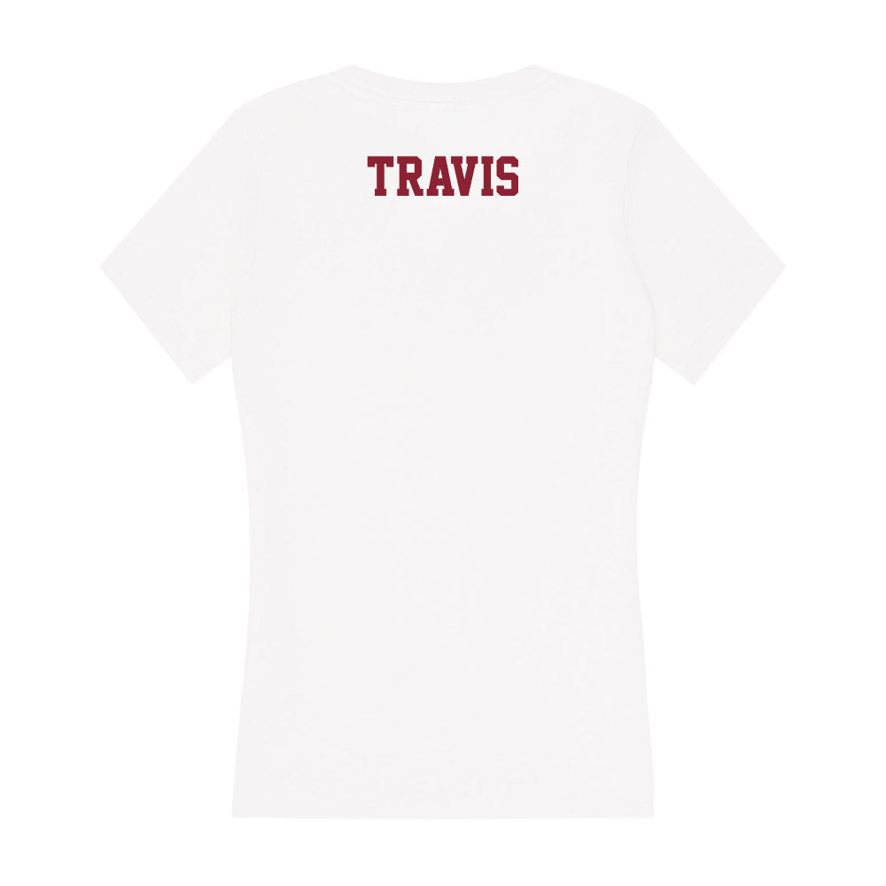 UMass - NCAA Women's Track & Field : camryn Travis - Women's V-Neck T-Shirt-1