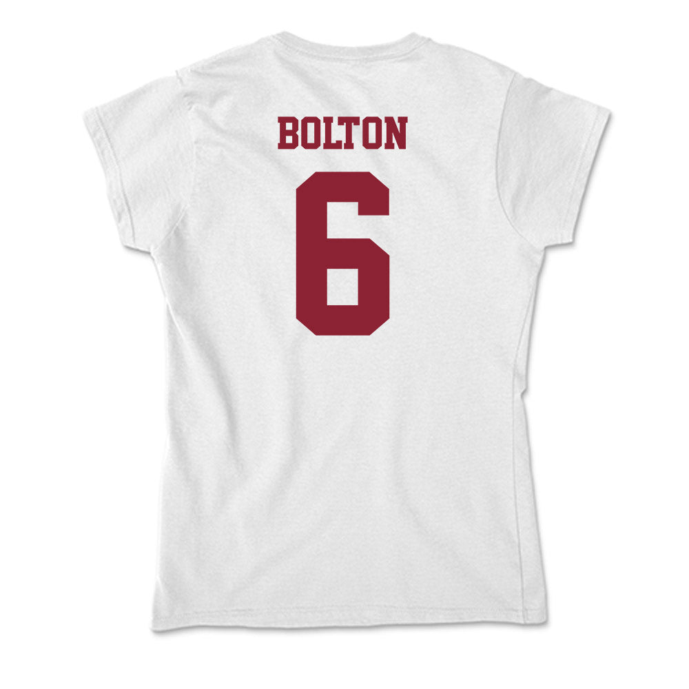 UMass - NCAA Softball : Julianne Bolton - Soft Style Women’s T-Shirt-1