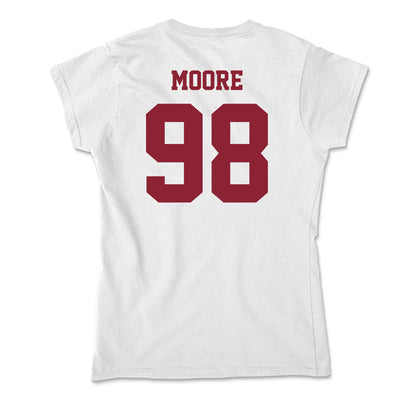 UMass - NCAA Football : Riley Moore - Soft Style Women’s T-Shirt-1