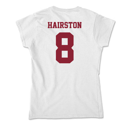 UMass - NCAA Football : AJ Hairston - Soft Style Women’s T-Shirt-1