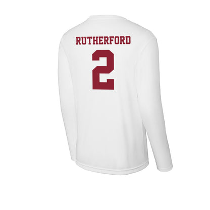 UMass - NCAA Football : Isaiah Rutherford - Activewear Long Sleeve T-Shirt