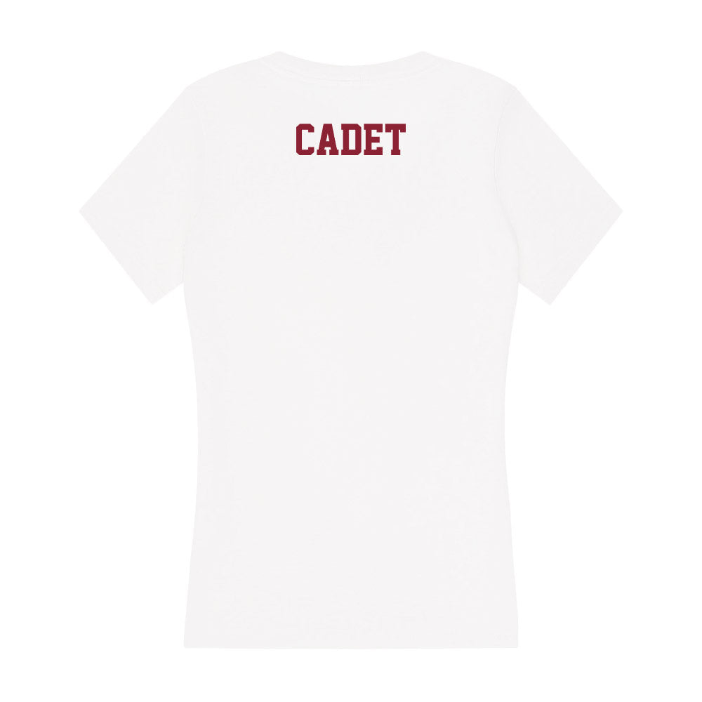 UMass - NCAA Women's Track & Field : Shakira Cadet - Women's V-Neck T-Shirt-1