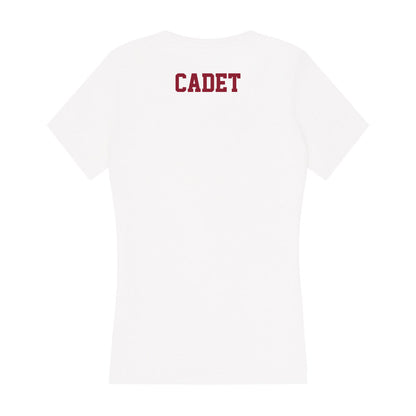 UMass - NCAA Women's Track & Field : Shakira Cadet - Women's V-Neck T-Shirt-1