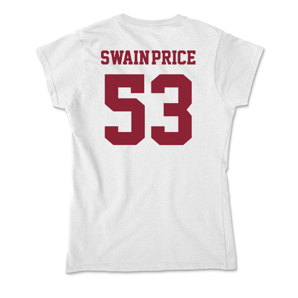 UMass - NCAA Football : Sahnai Swain-Price - Soft Style Women’s T-Shirt-1