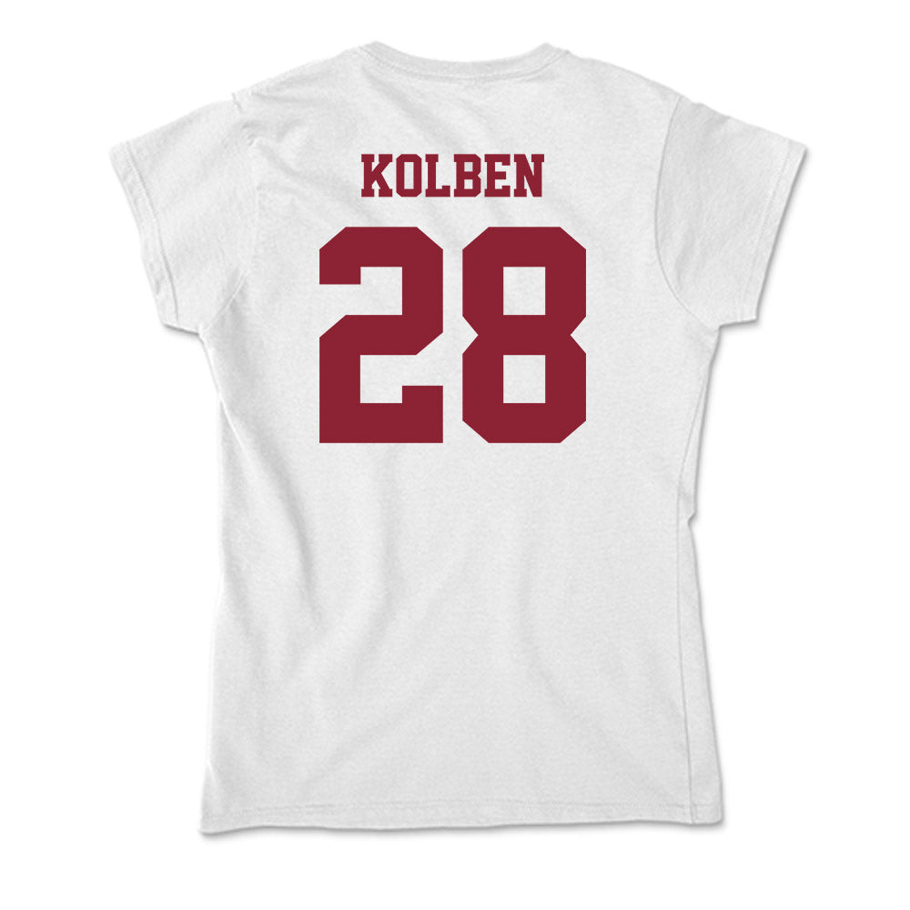 UMass - NCAA Baseball : Ryan Kolben - Soft Style Women’s T-Shirt-1