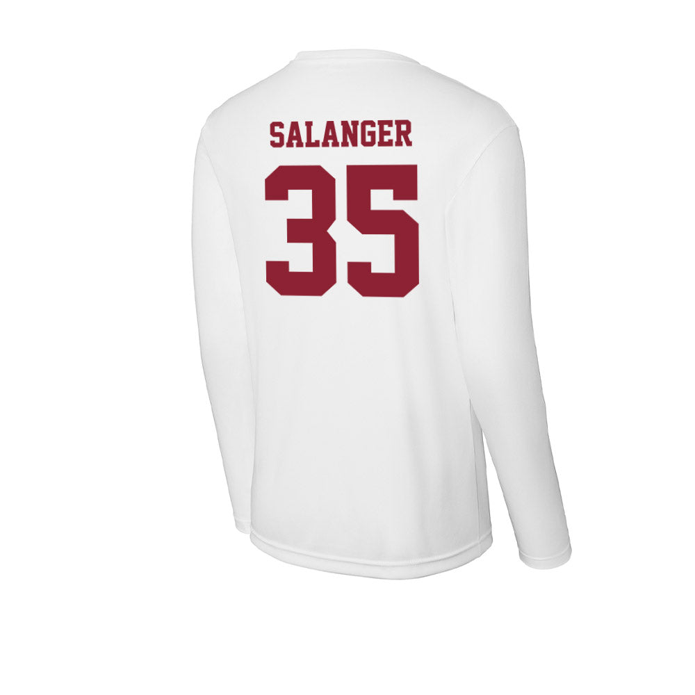 UMass - NCAA Men's Lacrosse : Owen Salanger - Activewear Long Sleeve T-Shirt