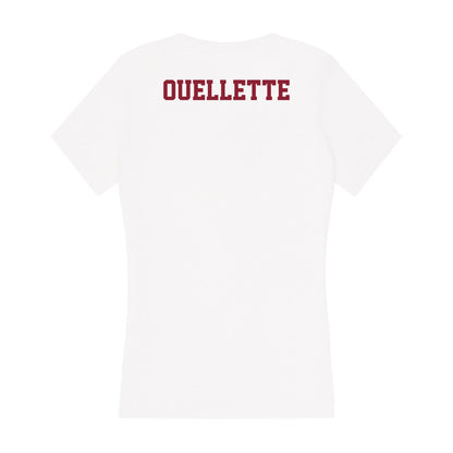 UMass - NCAA Men's Track & Field : Liam Ouellette - Women's V-Neck T-Shirt-1