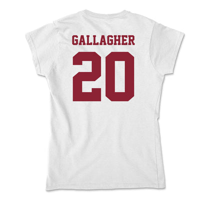 UMass - NCAA Baseball : Will Gallagher - Soft Style Women’s T-Shirt-1