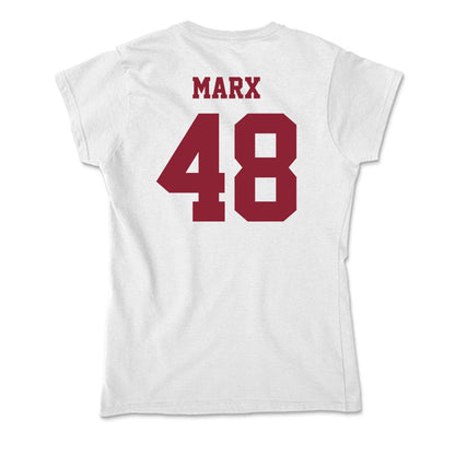 UMass - NCAA Football : Jackson Marx - Soft Style Women’s T-Shirt-1