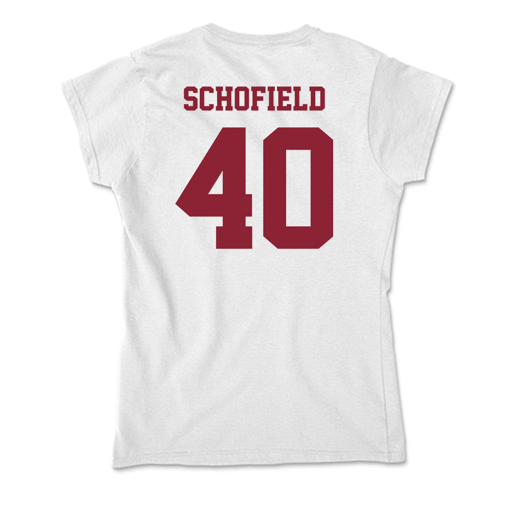 UMass - NCAA Football : Dominic Schofield - Soft Style Women’s T-Shirt-1