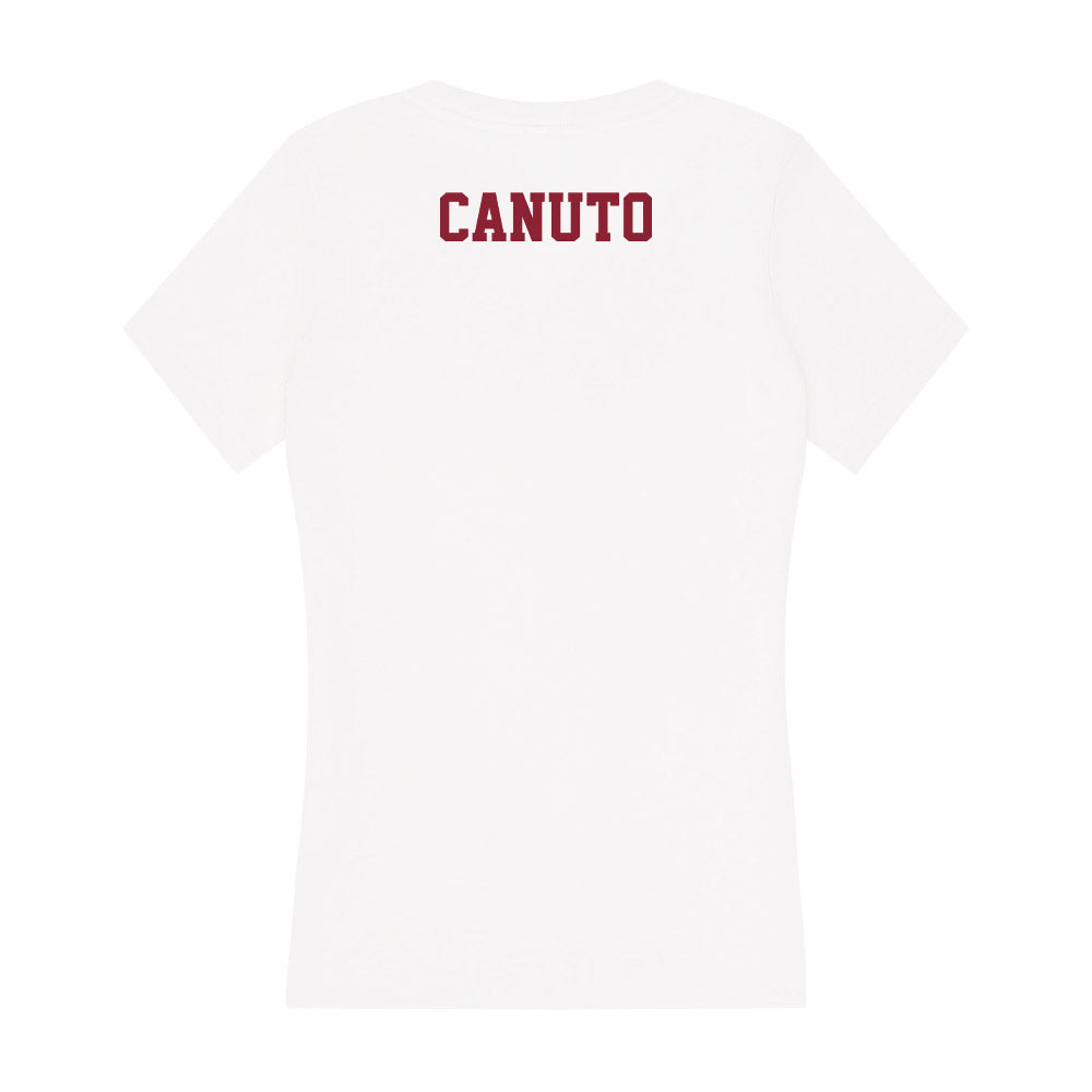 UMass - NCAA Women's Track & Field : Diamani Canuto - Women's V-Neck T-Shirt-1