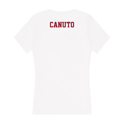 UMass - NCAA Women's Track & Field : Diamani Canuto - Women's V-Neck T-Shirt-1