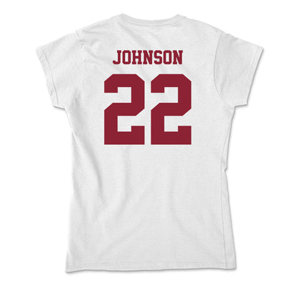 UMass - NCAA Football : Gerrell Johnson - Soft Style Women’s T-Shirt-1