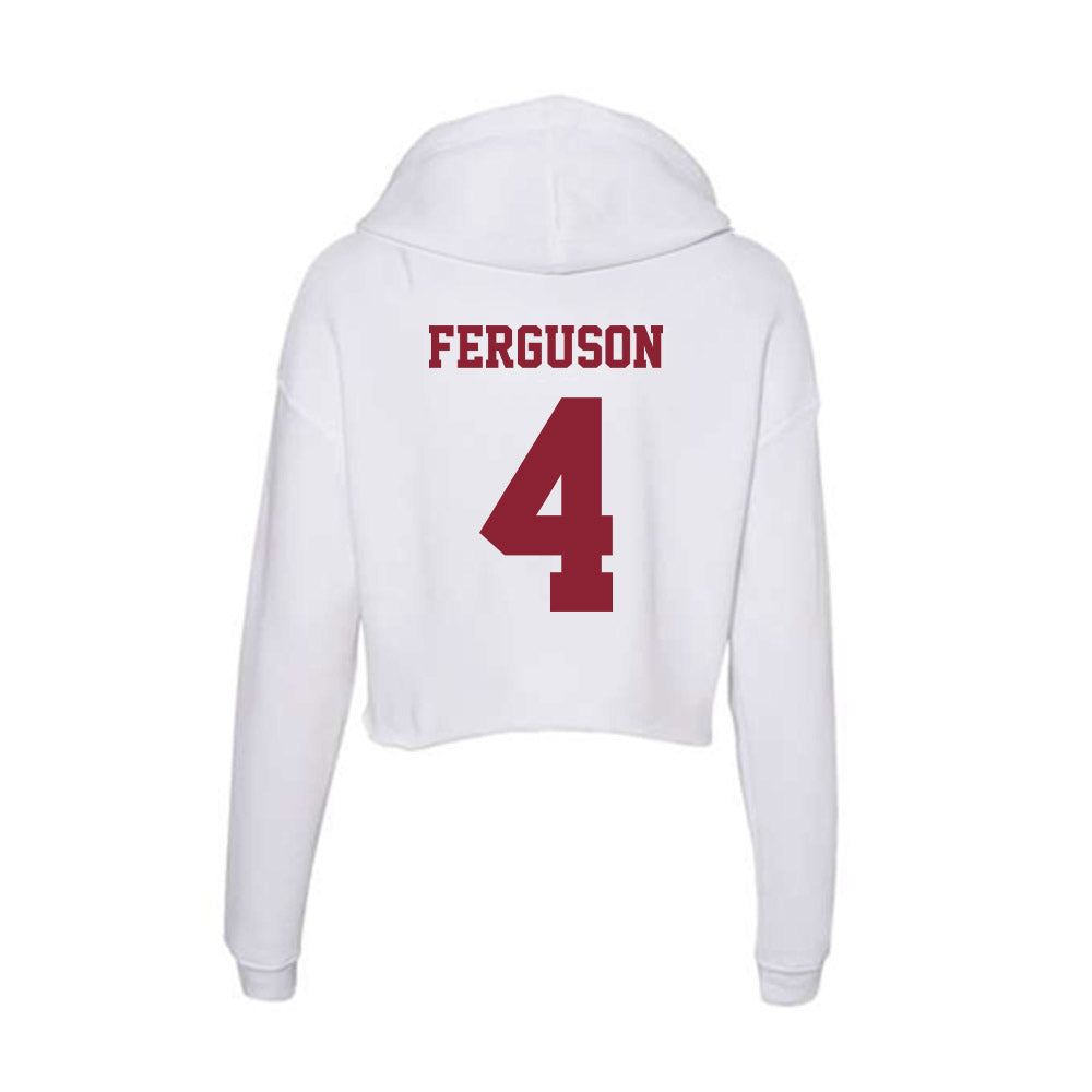  - NCAA Women's Basketball : Lilly Ferguson - Women's Crop Fleece Hoodie-1