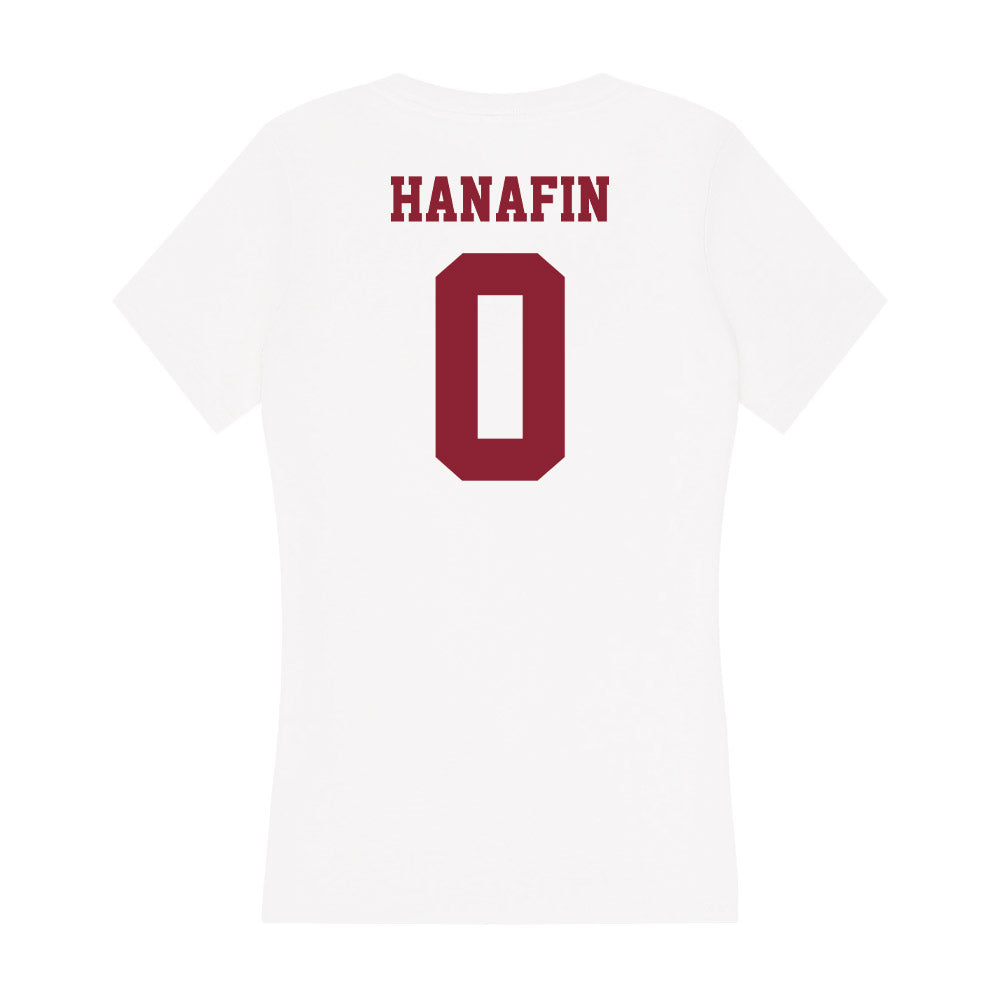 UMass - NCAA Women's Track & Field : Grace Hanafin - Women's V-Neck T-Shirt-1