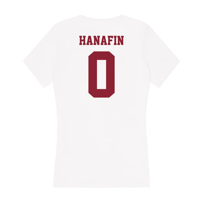 UMass - NCAA Women's Track & Field : Grace Hanafin - Women's V-Neck T-Shirt-1