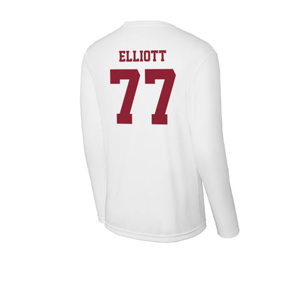 UMass - NCAA Men's Lacrosse : Jimmy Elliott - Activewear Long Sleeve T-Shirt-1