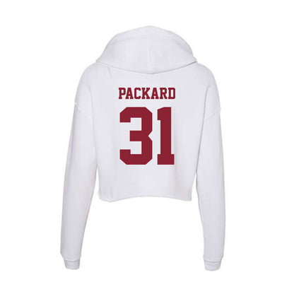  - NCAA Softball : Olivia Packard - Women's Crop Fleece Hoodie-1