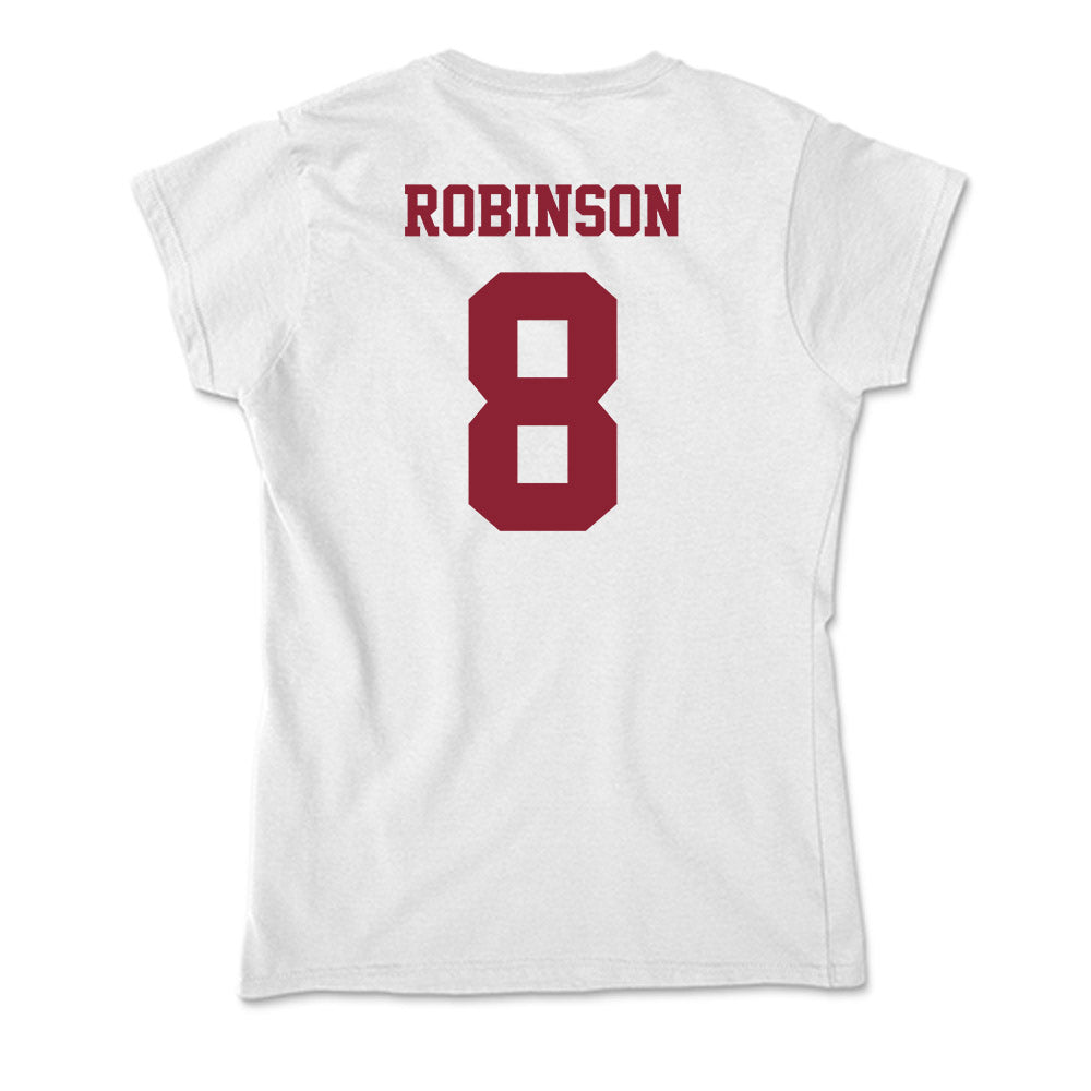 UMass - NCAA Football : Aquan Robinson - Soft Style Women’s T-Shirt-1