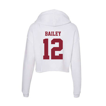  - NCAA Football : Brennen Bailey - Women's Crop Fleece Hoodie-1