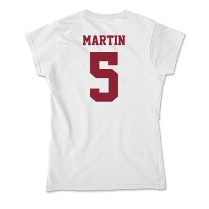 UMass - NCAA Football : Tyler Martin - Soft Style Women’s T-Shirt-1